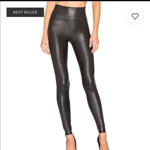 Spanx faux leather leggings